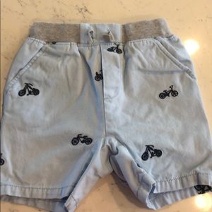 NWT Hanna Andersson Biker Shorts Girls Navy Blue